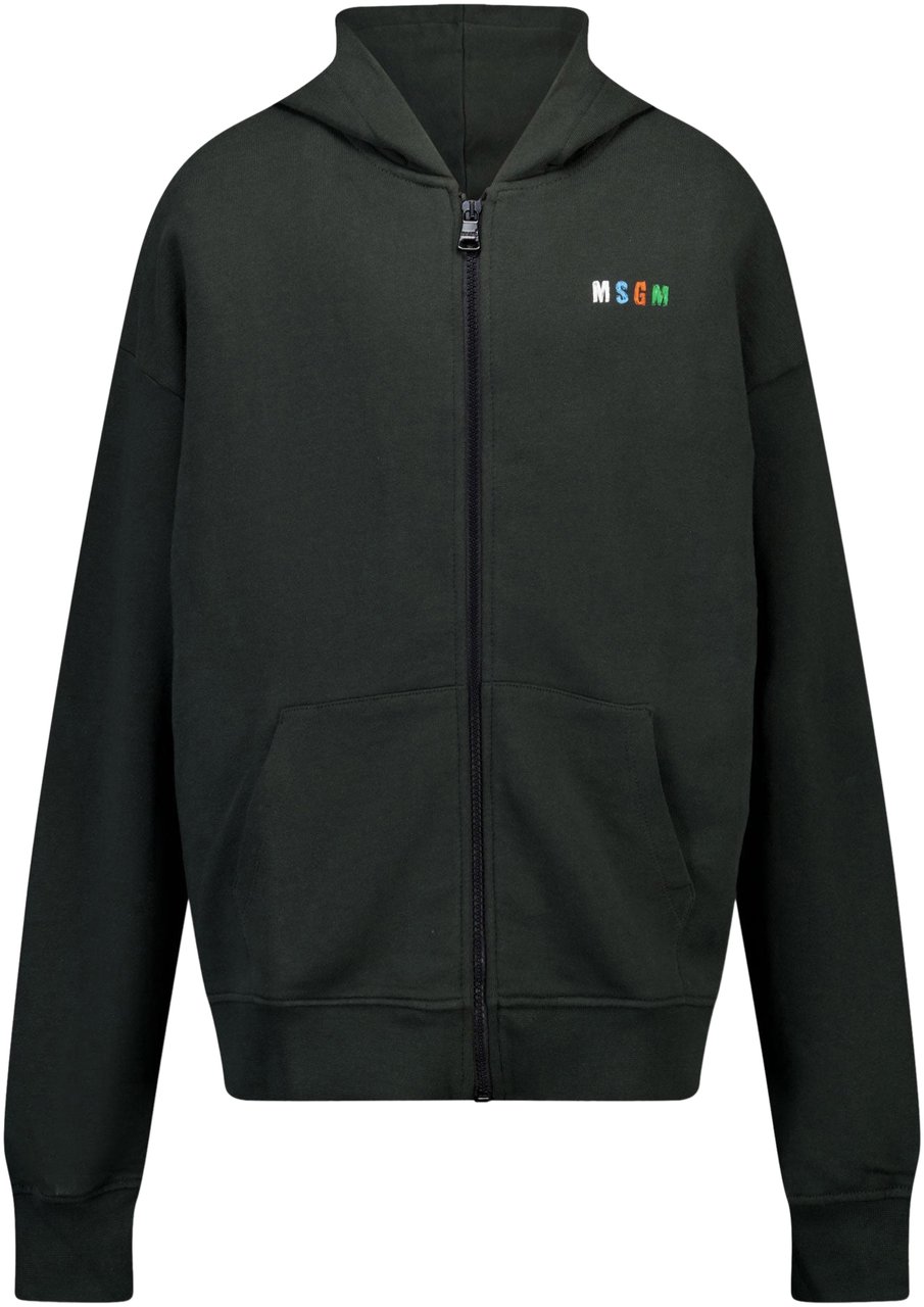 MSGM MSGM Kinder Jongens Vest In Zwart Zwart