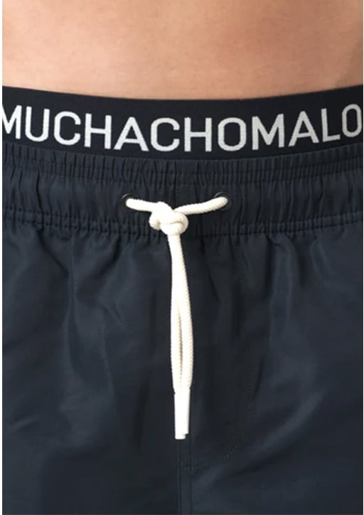 MUCHACHOMALO Swimshort Solid Zwart