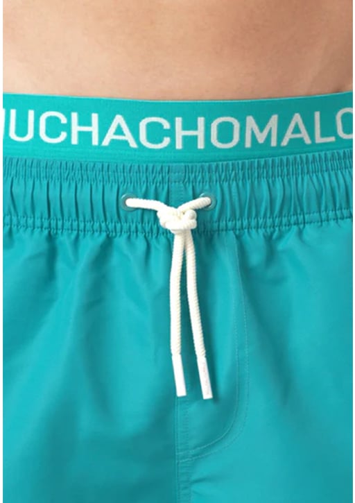 MUCHACHOMALO Swimshort Solid Blauw