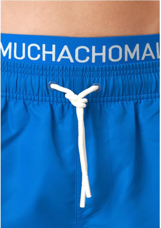 Muchachomalo MUCHACHOMALO Swimshort Solid Blauw