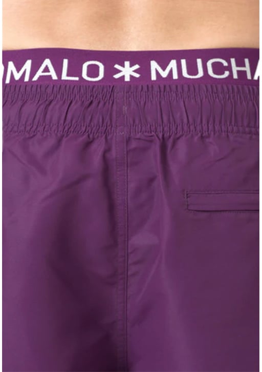 Muchachomalo MUCHACHOMALO Swimshort Solid Paars
