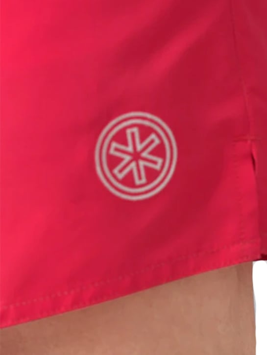 MUCHACHOMALO Swimshort Solid Rood