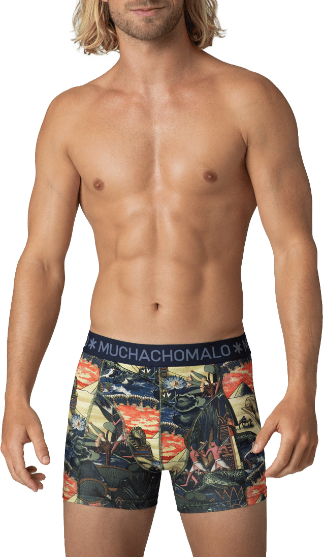 Muchachomalo Boxershorts 3-Pack Multicolor Divers