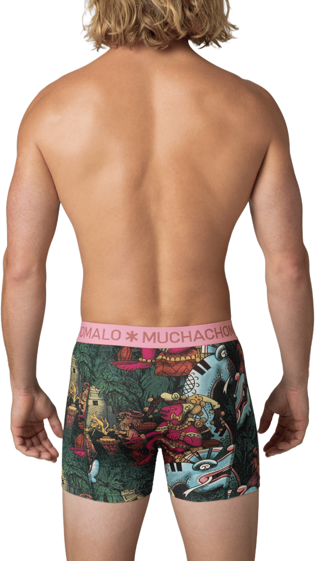 Muchachomalo Boxershorts 3-Pack Multicolor Divers