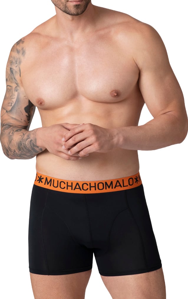 Muchachomalo Boxershorts 4-Pack Multicolor Zwart