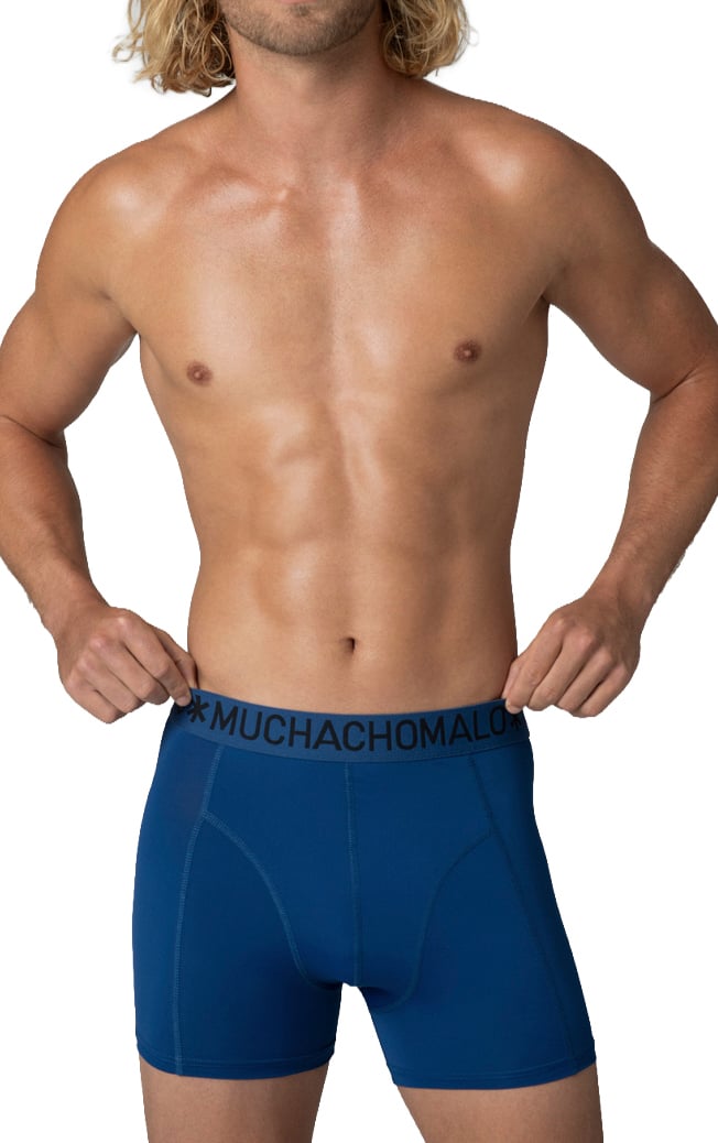 Muchachomalo Boxershorts 4-Pack Multicolor Zwart