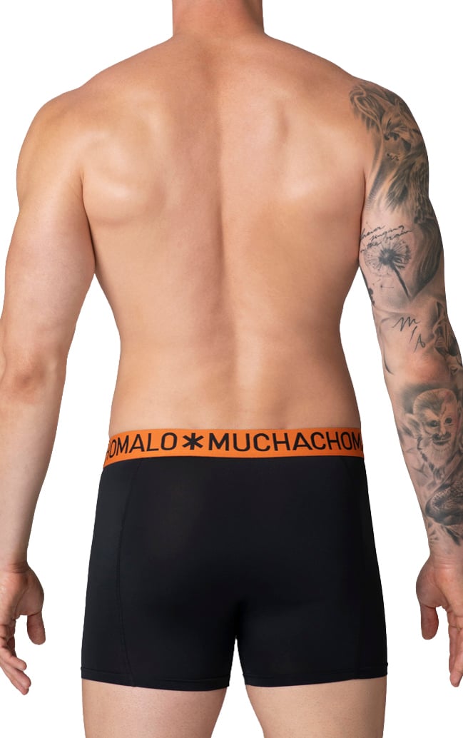 Muchachomalo Boxershorts 4-Pack Multicolor Zwart