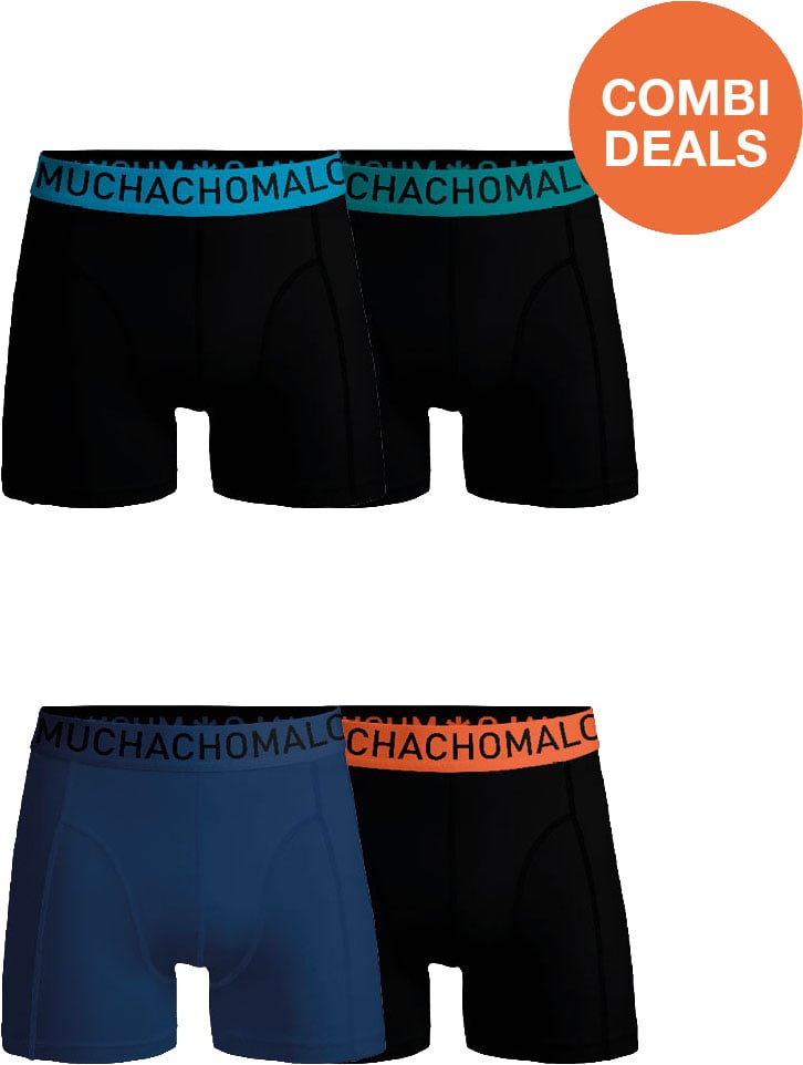 Muchachomalo Boxershorts 4-Pack Multicolor Divers