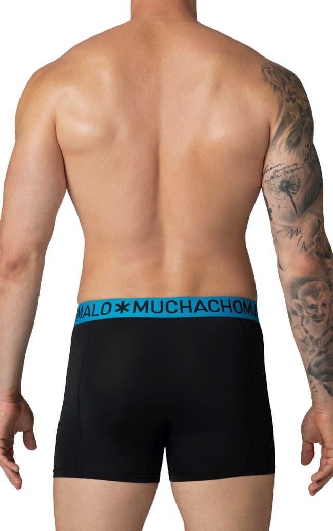 Muchachomalo Boxershorts 4-Pack Multicolor Zwart
