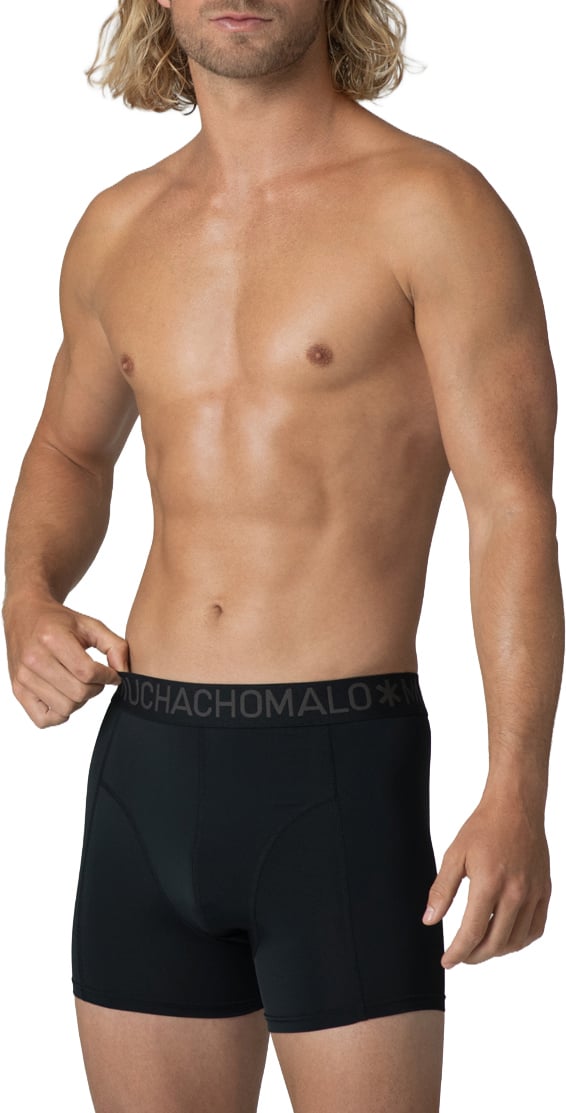 Muchachomalo Boxershorts 4-Pack Multicolor Zwart
