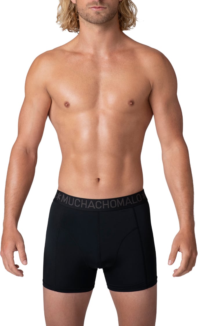 Muchachomalo Boxershorts 4-Pack Multicolor Zwart
