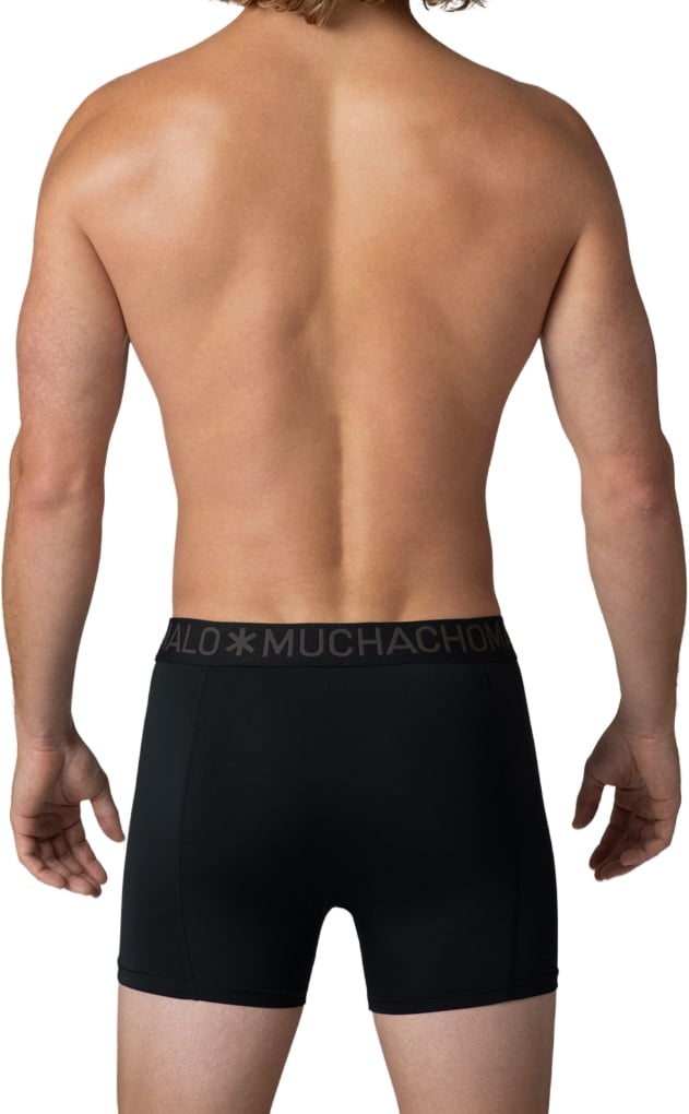 Muchachomalo Boxershorts 4-Pack Multicolor Zwart