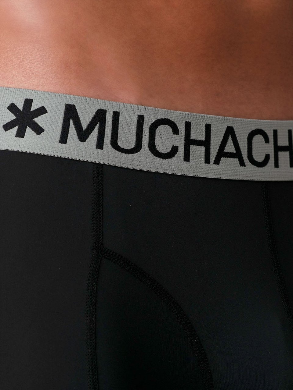 Muchachomalo Boxershorts 4-Pack Multicolor Zwart