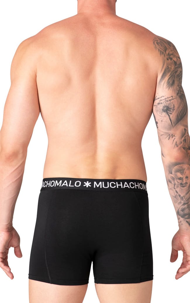 Muchachomalo Boxershorts 6-Pack Multicolor Zwart