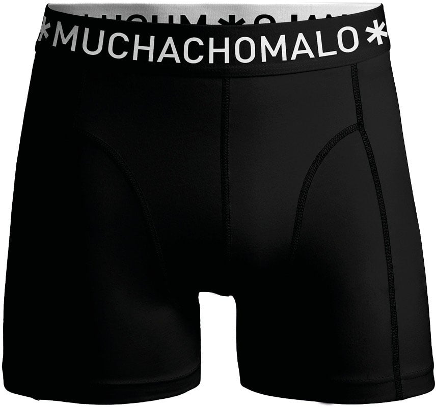 Muchachomalo Boxershorts 6-Pack Multicolor Zwart