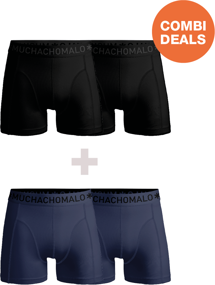 Muchachomalo Boxershorts 4-Pack Multicolor Divers