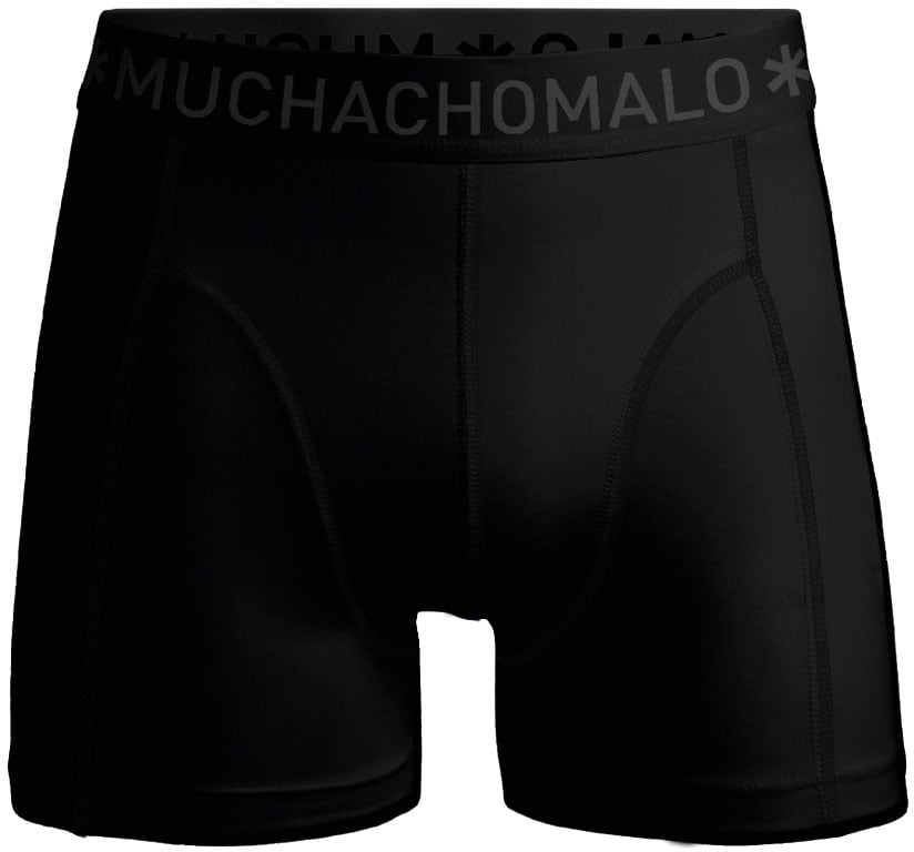 Muchachomalo Boxershorts 6-Pack Multicolor Zwart