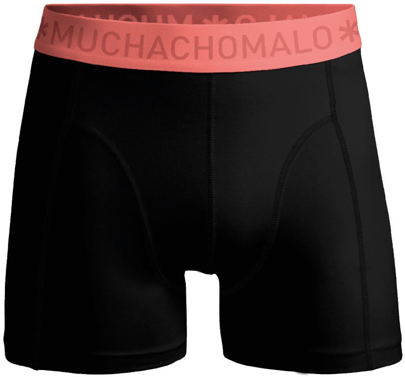 Muchachomalo Boxershorts 6-Pack Multicolor Zwart