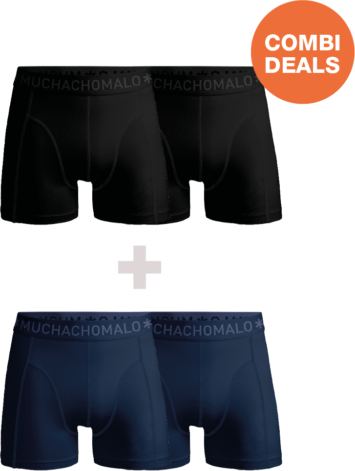 Muchachomalo Boxershorts 4-Pack Multicolor Divers