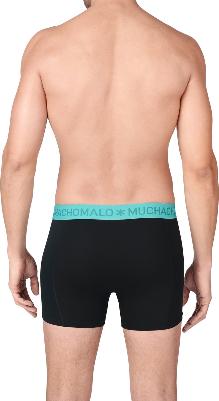 Muchachomalo Boxershorts 6-Pack Multicolor Zwart