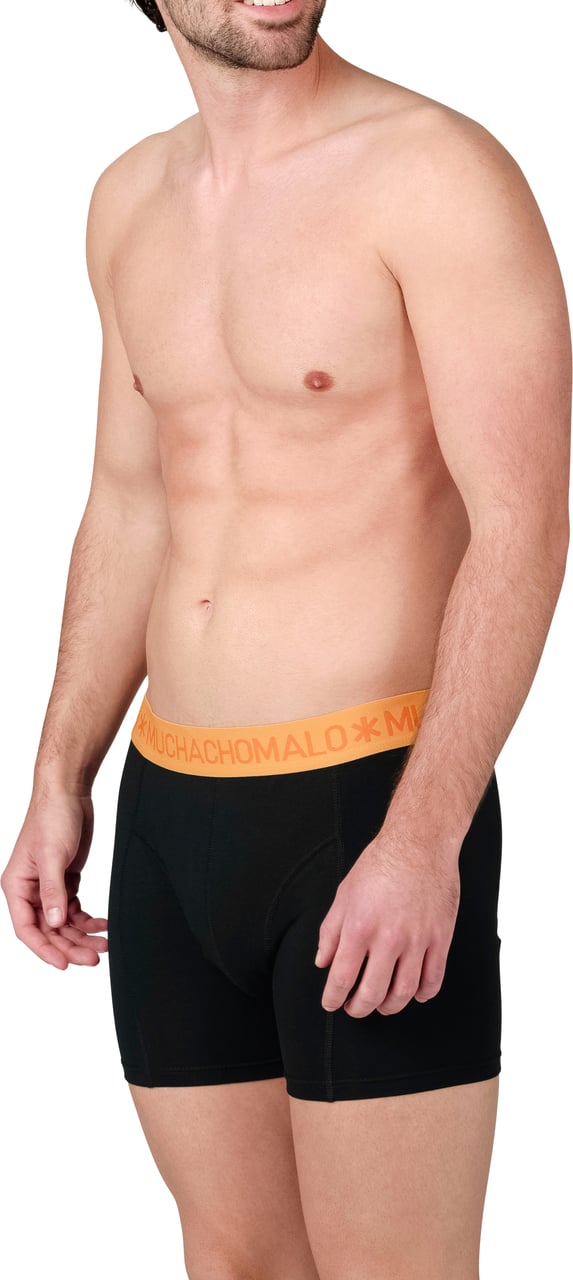 Muchachomalo Boxershorts 6-Pack Multicolor Zwart