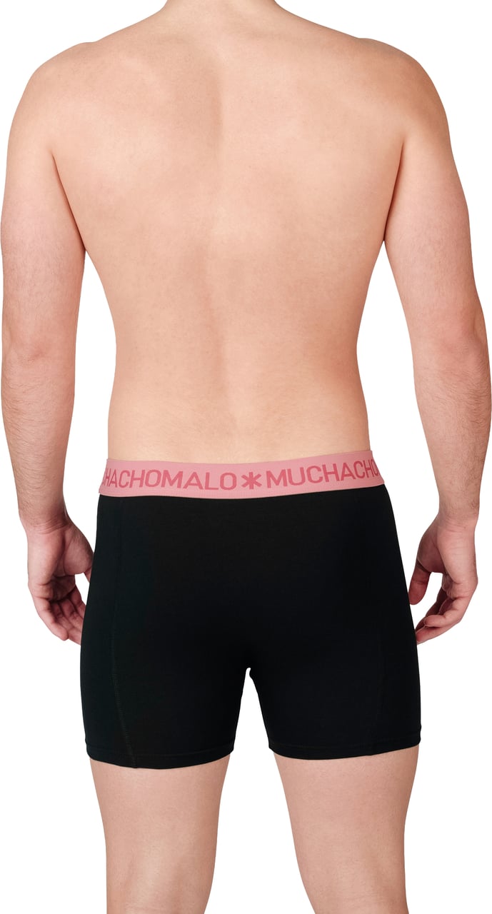 Muchachomalo Boxershorts 6-Pack Multicolor Zwart