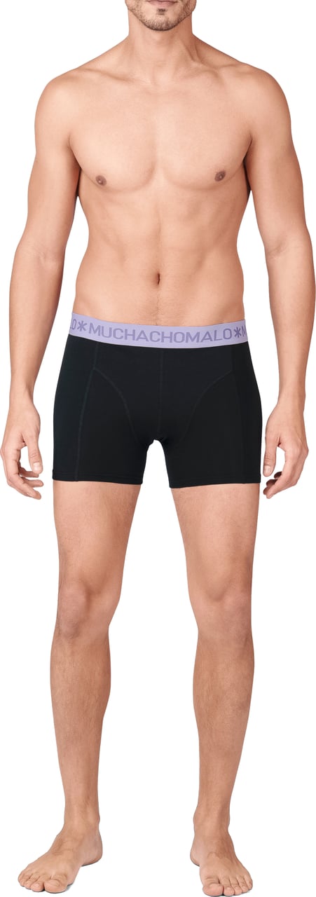 Muchachomalo Boxershorts 6-Pack Multicolor Zwart