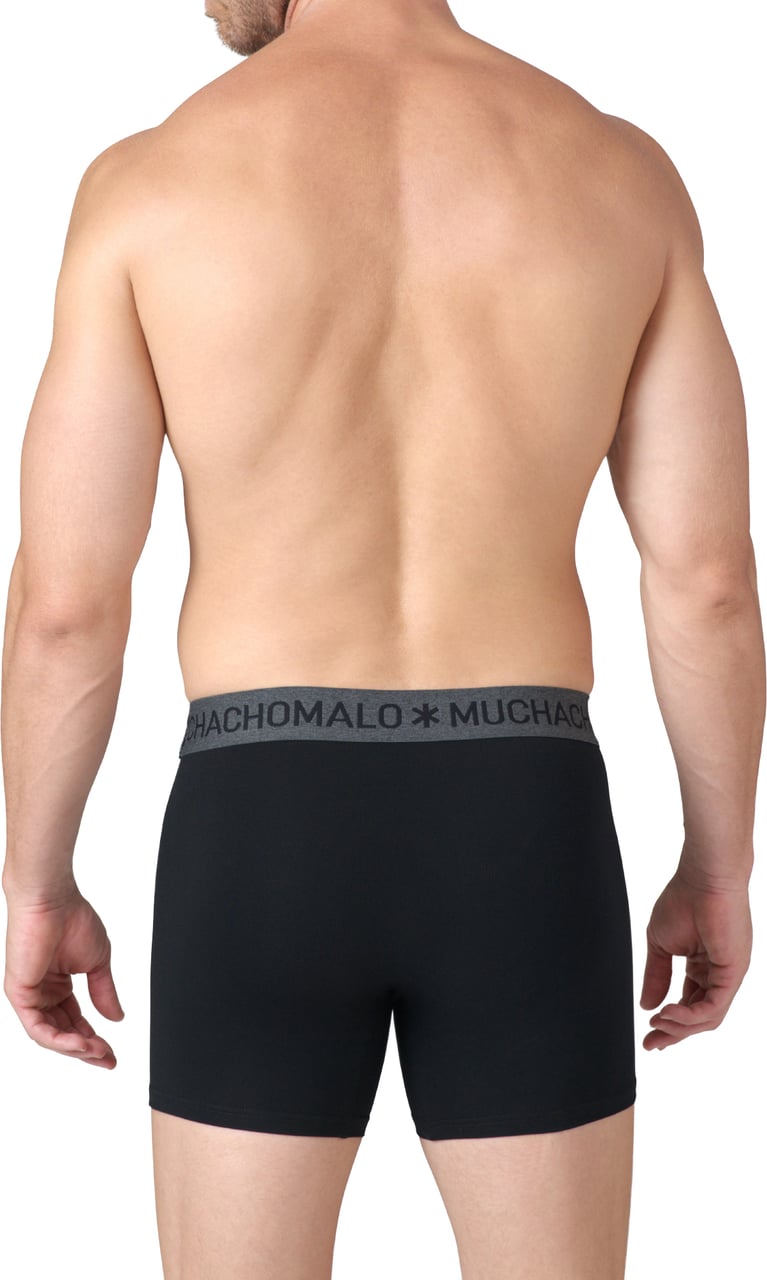 Muchachomalo Boxershorts 3-Pack Multicolor. Zwart