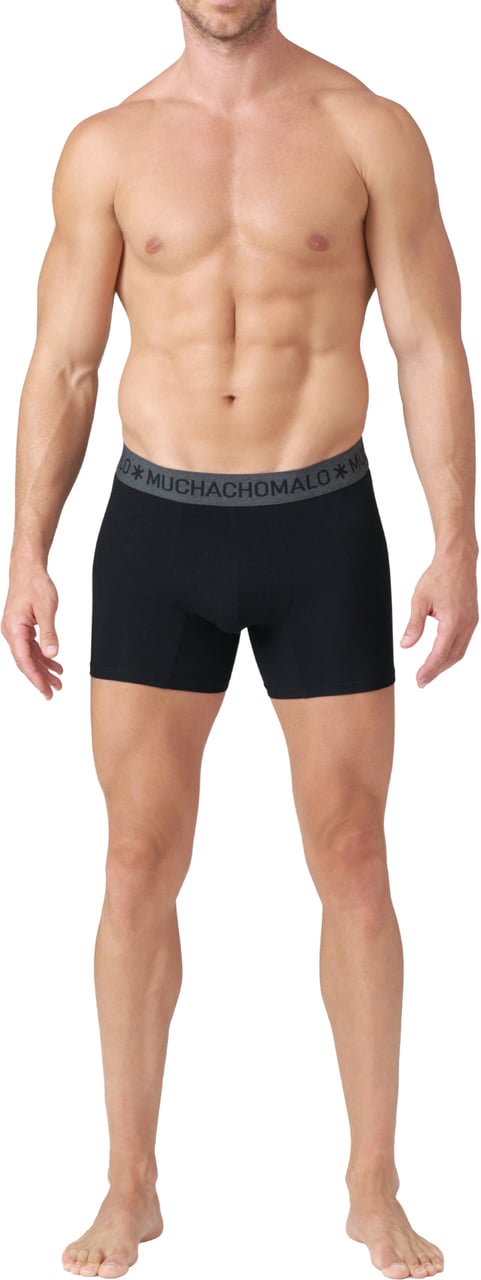 Muchachomalo Boxershorts 3-Pack Multicolor. Zwart