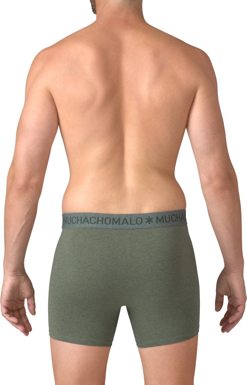 Muchachomalo Boxershorts 3-Pack Multicolor Groen
