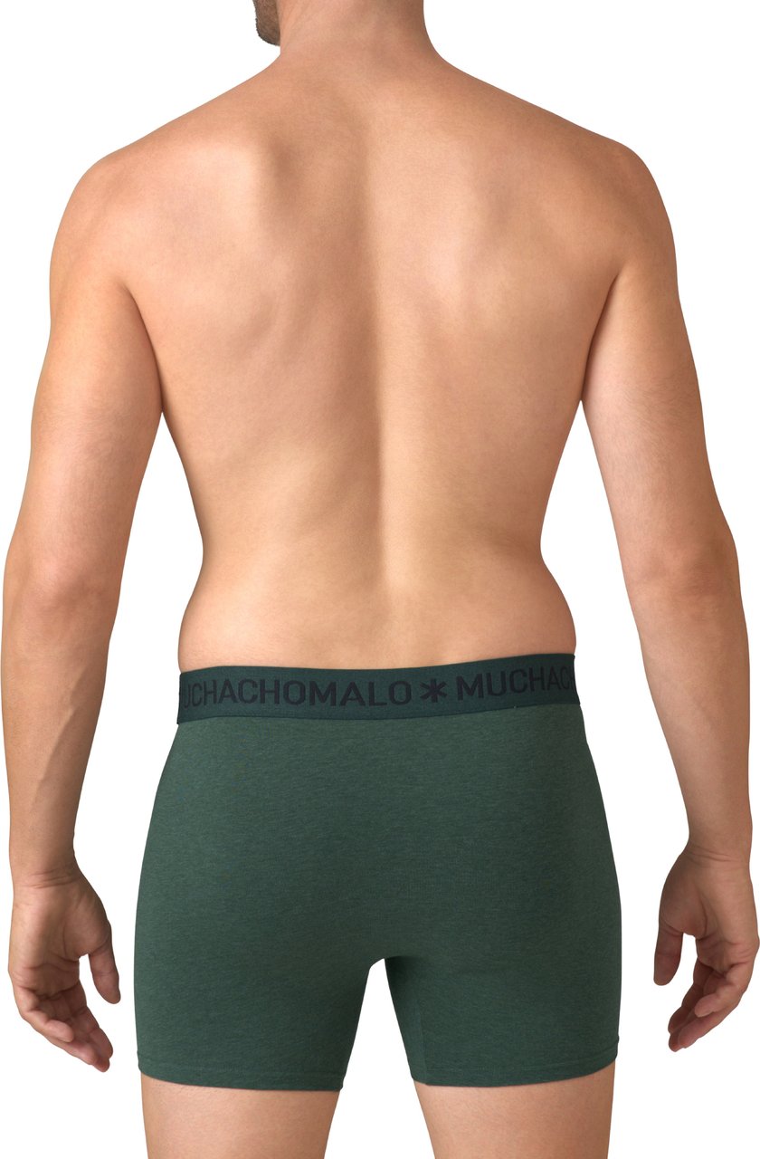 Muchachomalo Boxershorts 3-Pack Multicolor Groen
