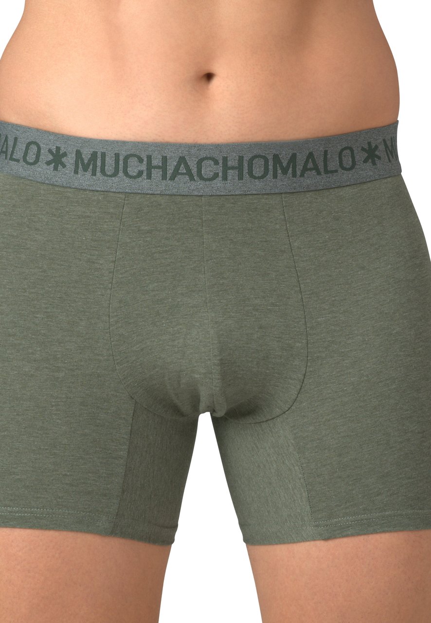 Muchachomalo Boxershorts 3-Pack Multicolor Groen