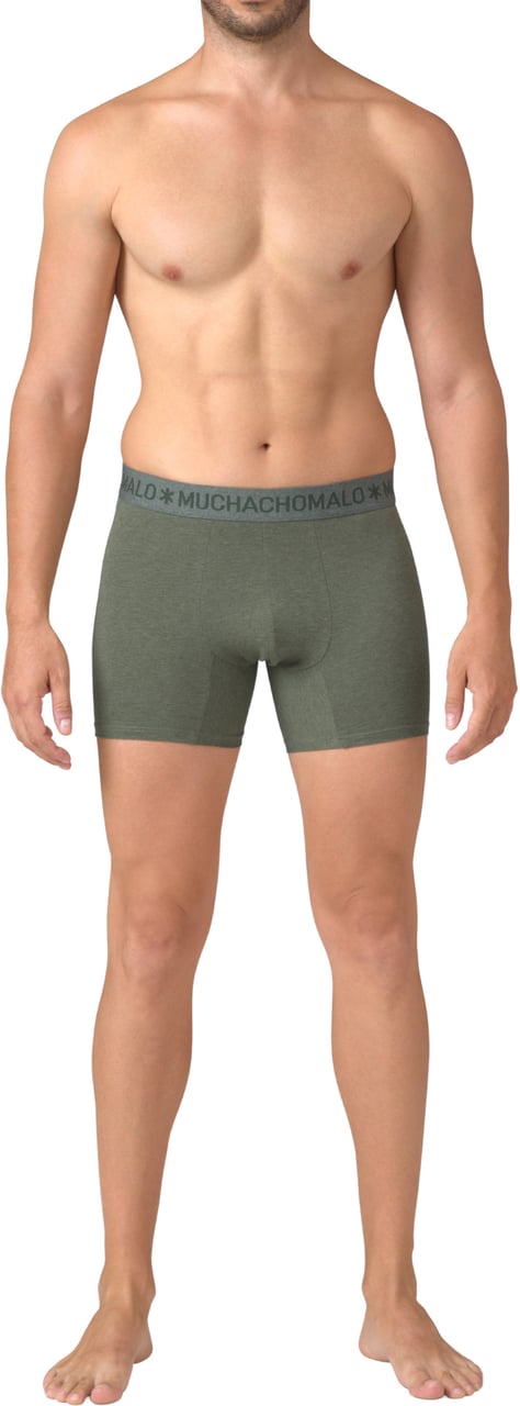 Muchachomalo Boxershorts 3-Pack Multicolor Groen