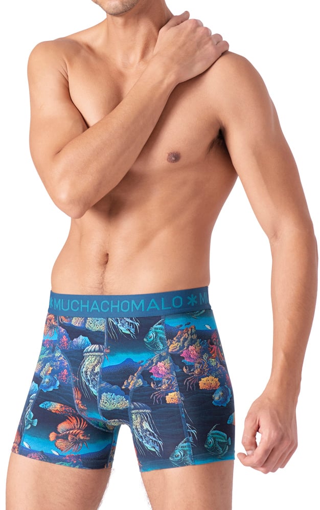Muchachomalo Boxershorts 3-Pack Multicolor Divers