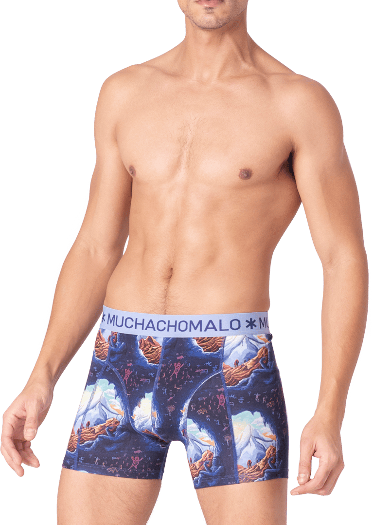 Muchachomalo Boxershorts 3-Pack Multicolor Divers