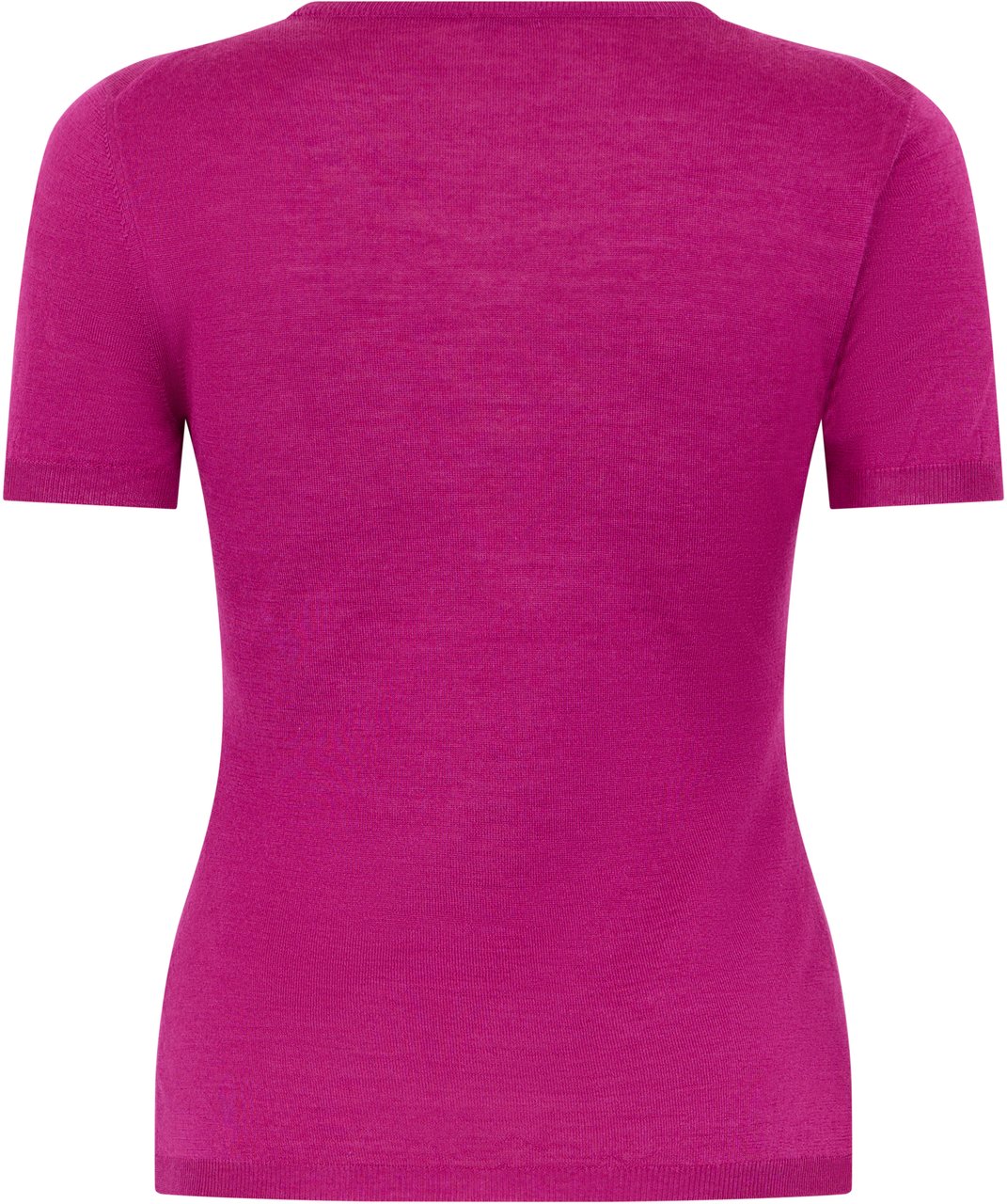 Muchachomalo Fuchsia sweater with short sleeves, elegant and versatile. Rood