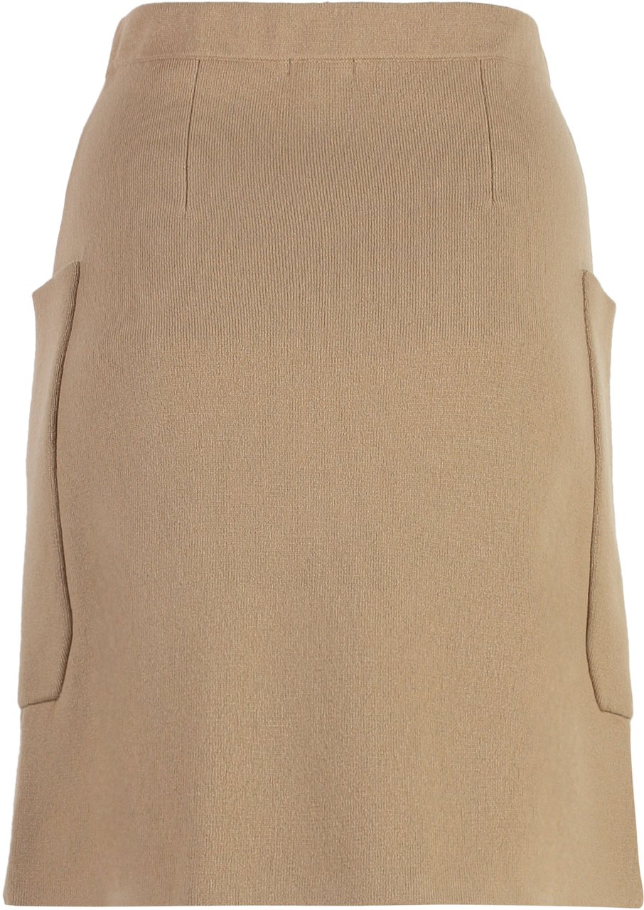 Muchachomalo Cashmere skirt Beige