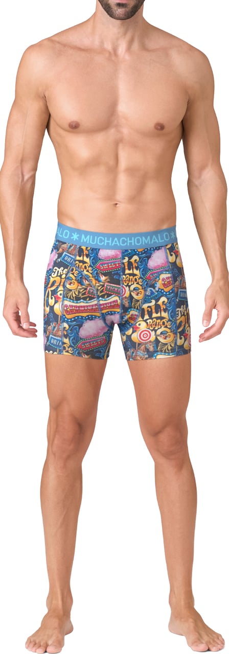 Muchachomalo Boxershorts 3-Pack Multicolor Divers
