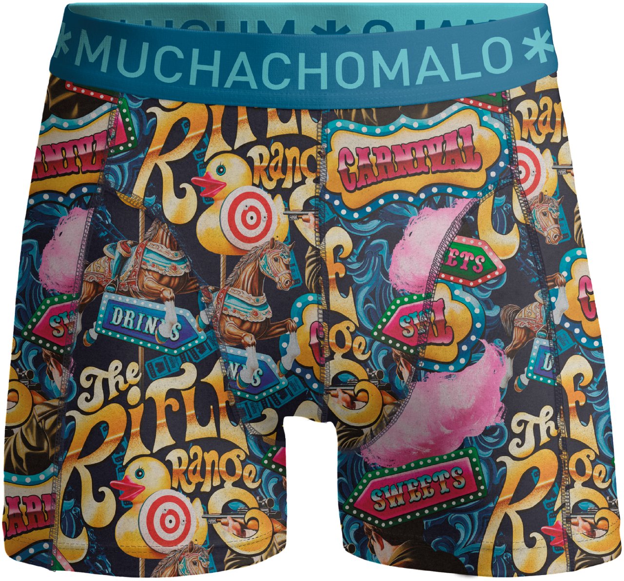 Muchachomalo Boxershorts 3-Pack Multicolor Divers