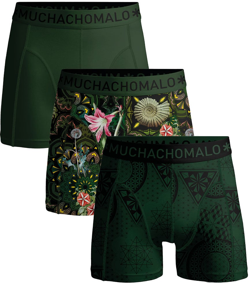 Muchachomalo Boxershorts 3-Pack Multicolor Divers