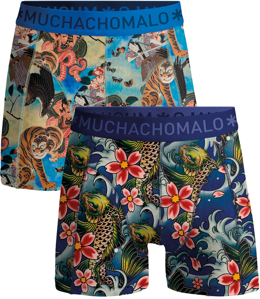Muchachomalo Boxershorts 2-Pack Multicolor Divers