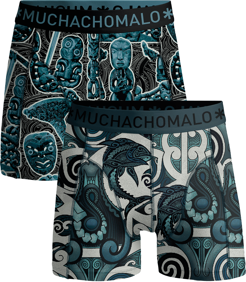 Muchachomalo Boxershorts 2-Pack Multicolor Divers