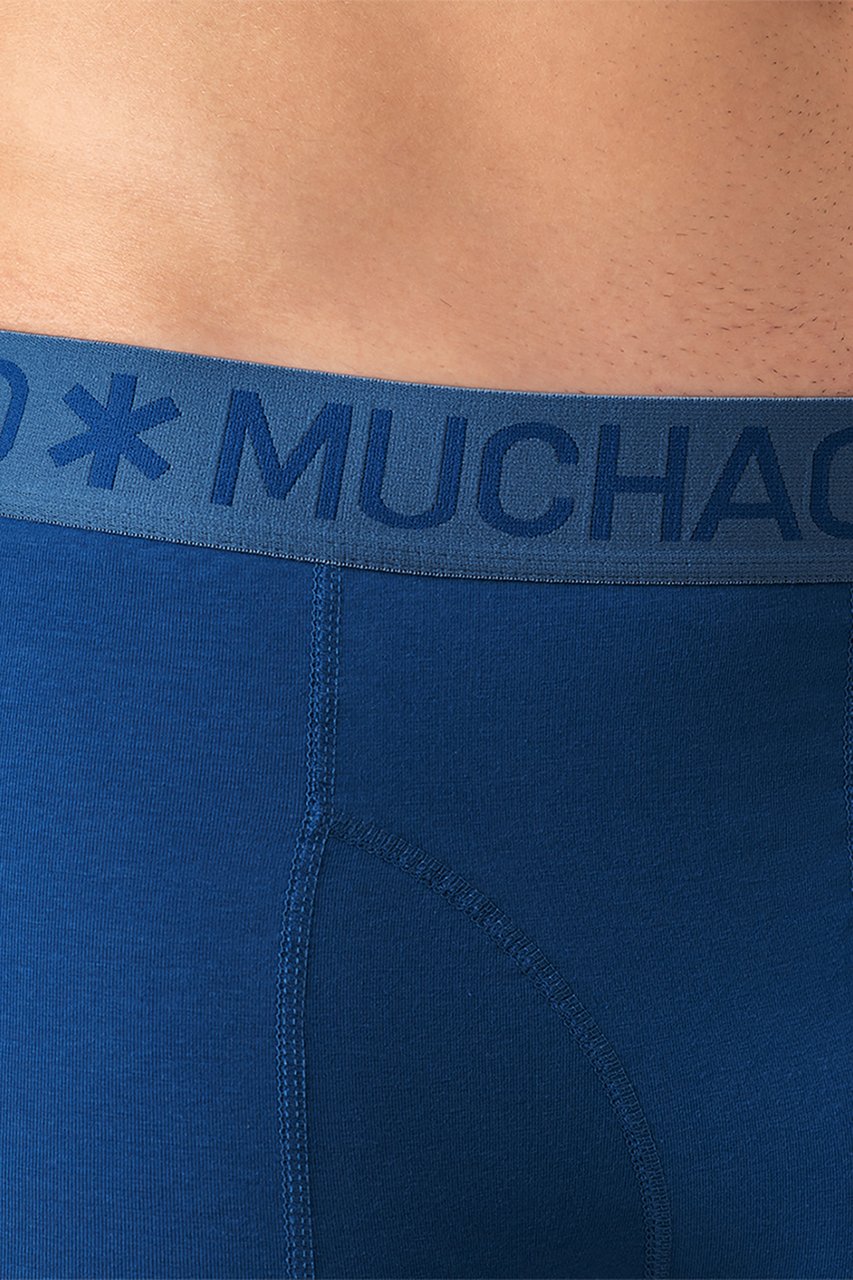 MUCHACHOMALO 5-Pack Boxer Shorts Solid Zwart