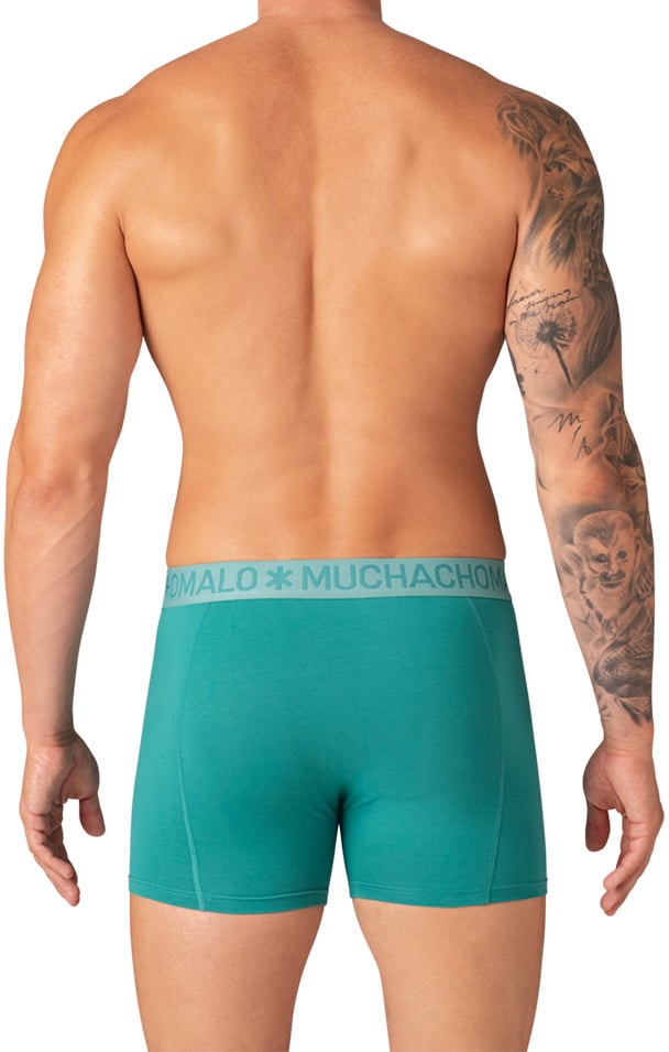 Muchachomalo MUCHACHOMALO 5-Pack Boxer Shorts Solid Zwart