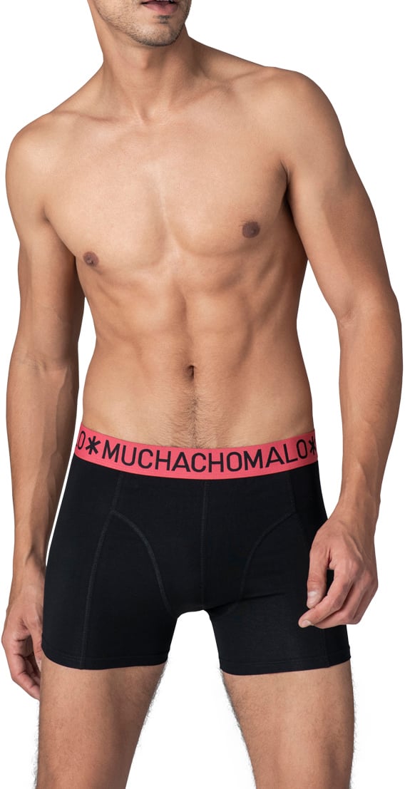 Muchachomalo Boxershorts 7-Pack Multicolor. Zwart