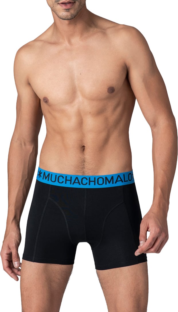 Muchachomalo Boxershorts 7-Pack Multicolor. Zwart