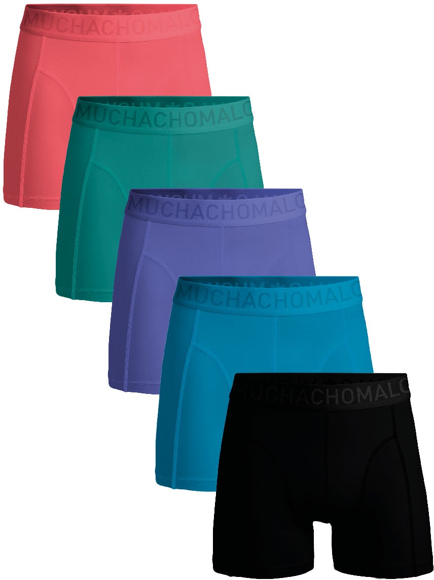 Muchachomalo Boxershorts 5-Pack Multicolor. Zwart