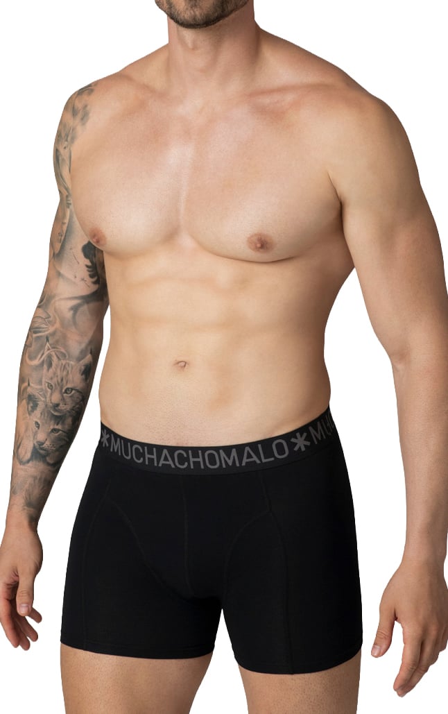 Muchachomalo Boxershorts 5-Pack Multicolor. Zwart