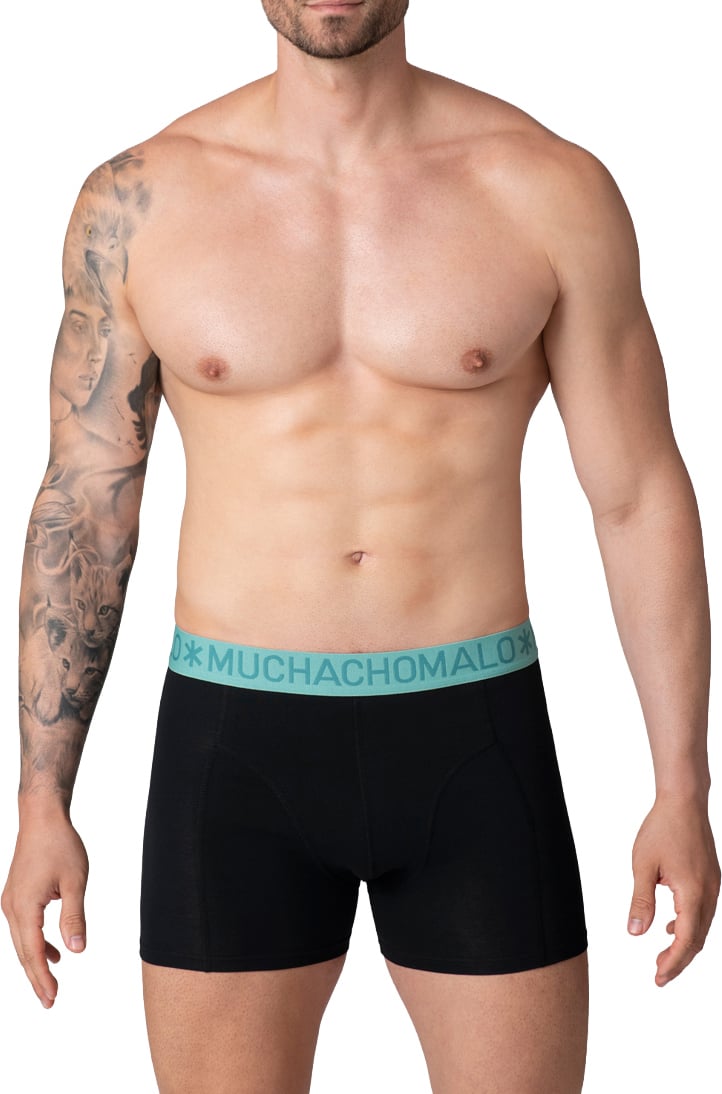 Muchachomalo Boxershorts 5-Pack Multicolor. Zwart