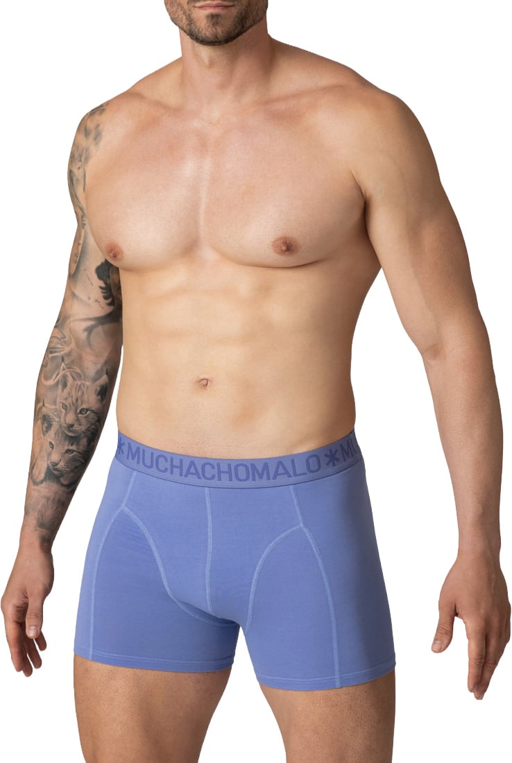Muchachomalo Boxershorts 7-Pack Multicolor Zwart